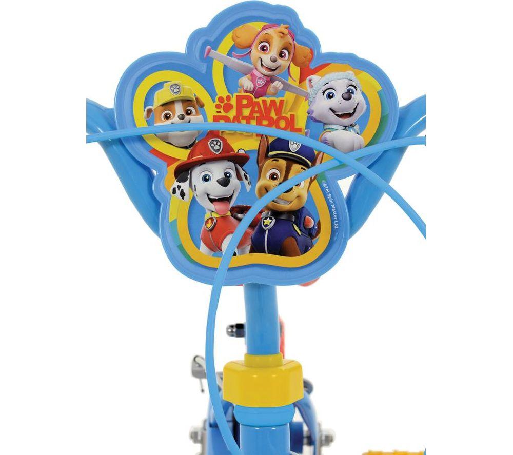 PAW PATROL My First Kids' Bike - Blue & Red image number 8 of 8