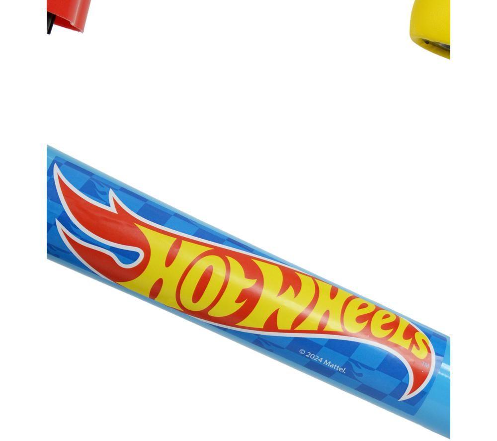 HOT WHEELS 12" Balance Bike - Blue & Red image number 3 of 5