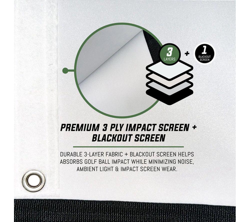 SPORTSCREEN  Vanish 16H Gold Simulator Enclosure - 4.65 x 2.59 m image number 10 of 12