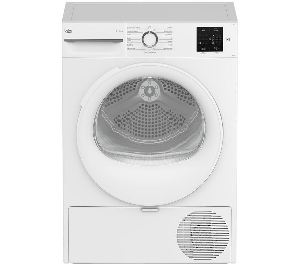 BEKO Dry Guard BM3T3922NW 9 kg Heat Pump Tumble Dryer - White