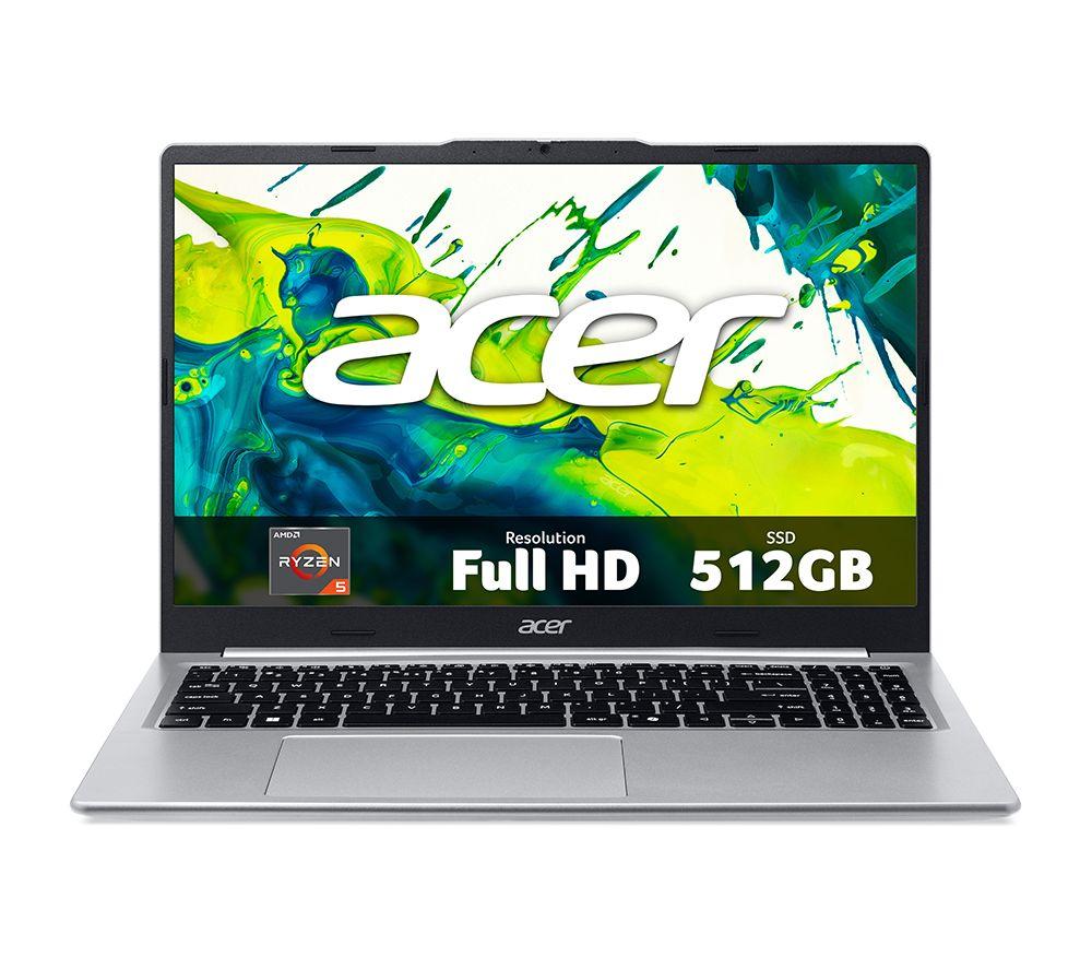ACER Aspire Lite 15.6inch Laptop - AMD Ryzenâ„¢ 5, 512 GB SSD, Silver
