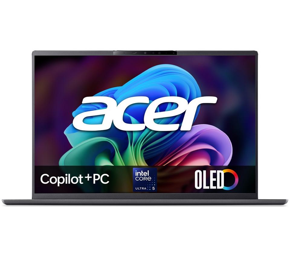 ACER Swift Go 16 OLED 16" Laptop, Copilot+ PC - Intel® Core™ Ultra 5, 512 GB SSD, Grey
