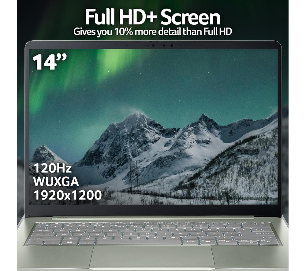 ACER Swift Air 14 14" Laptop - Intel&reg; Core&trade; 5, 512 GB SSD, Green image number 4 of 9