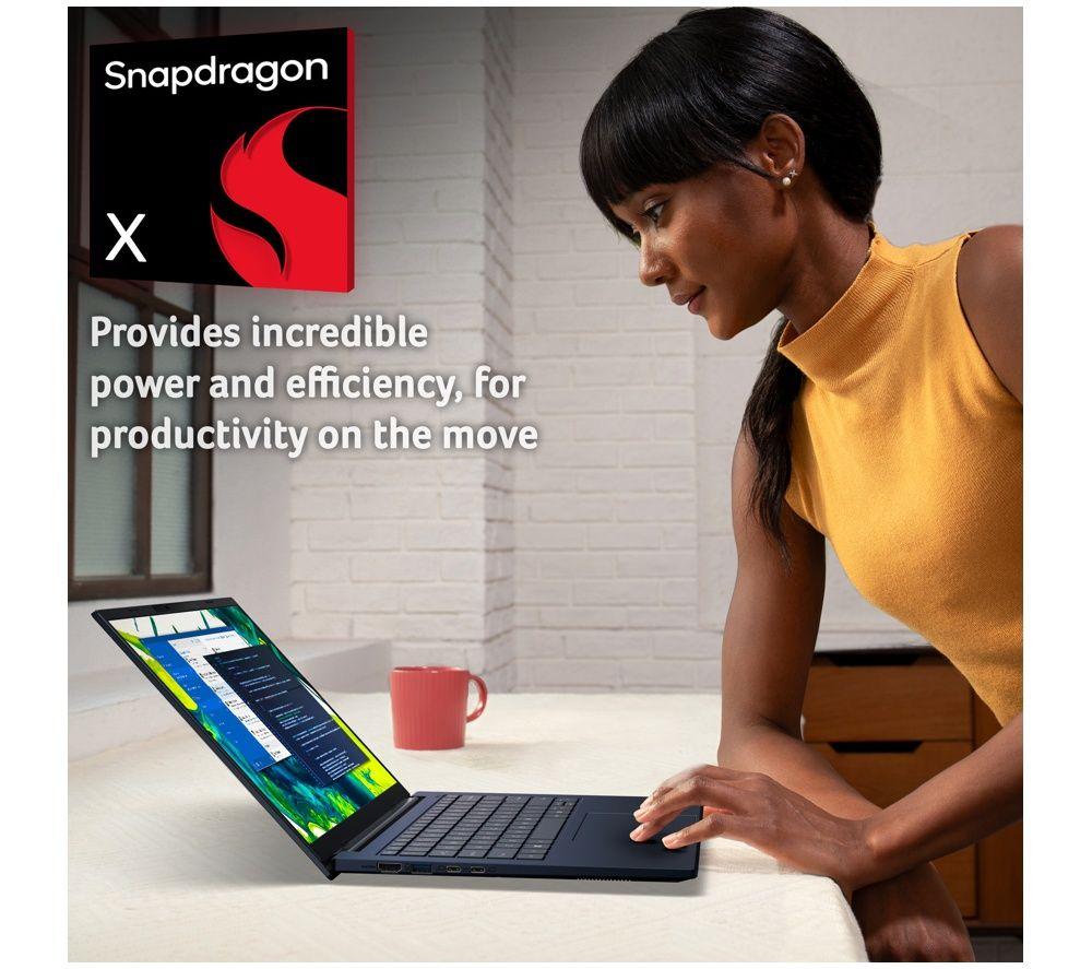 ACER Aspire 14 AI 14" Laptop - Qualcomm Snapdragon X, 512 GB SSD, Blue image number 5 of 8