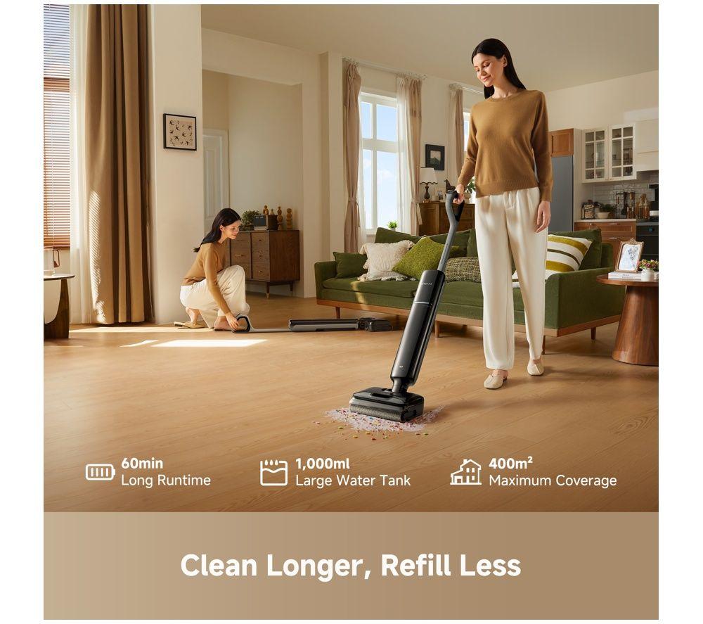 DREAME T12 Pro Upright Bagless Wet & Dry Vacuum Cleaner - Black image number 3 of 4