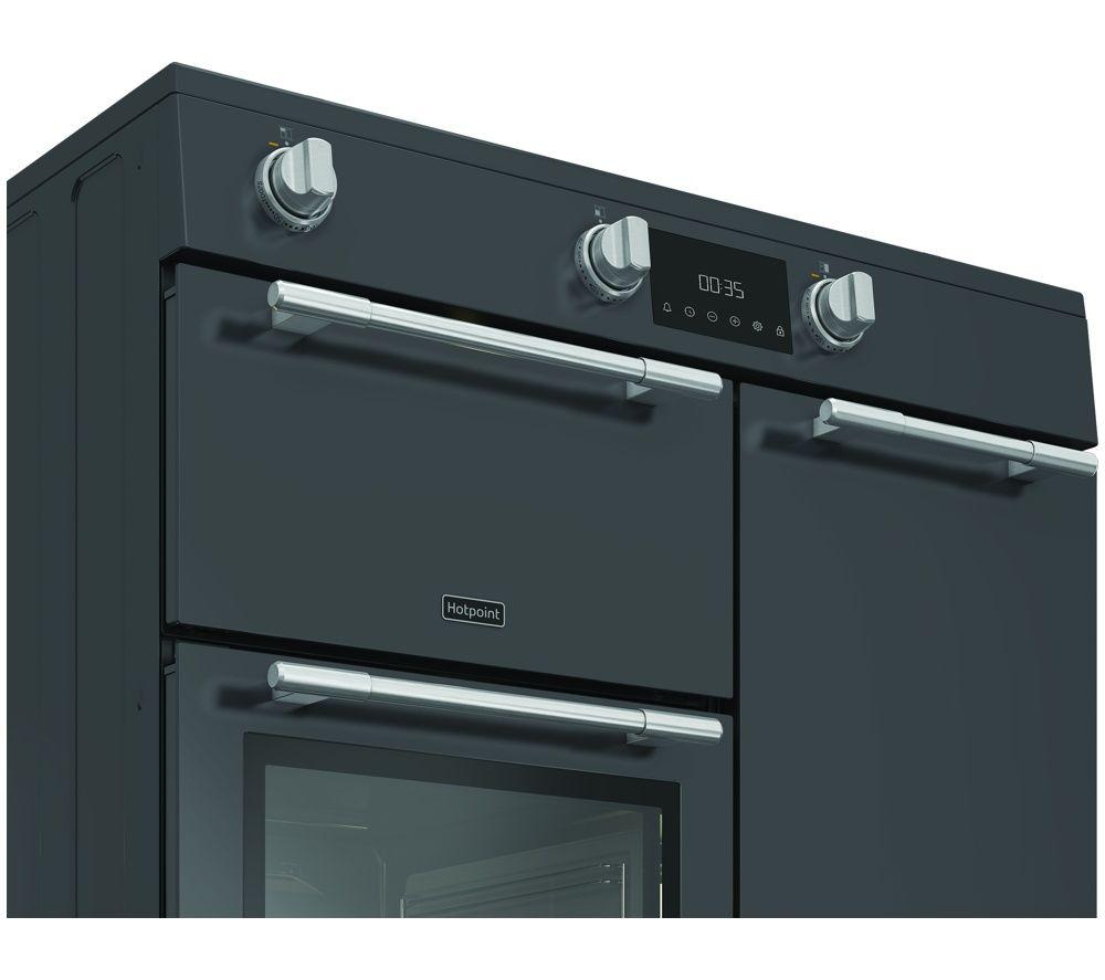HOTPOINT RH90IA20A 90 cm Electric Induction Range Cooker - Anthracite image number 7 of 12