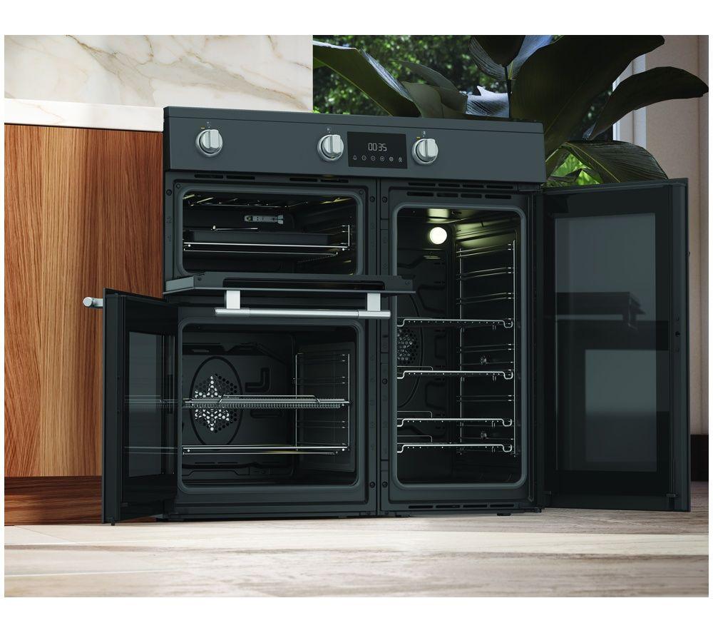 HOTPOINT RH90IA20A 90 cm Electric Induction Range Cooker - Anthracite image number 10 of 12