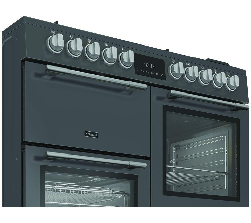 HOTPOINT RH100FA21A 100 cm Dual Fuel Range Cooker - Anthracite image number 3 of 9