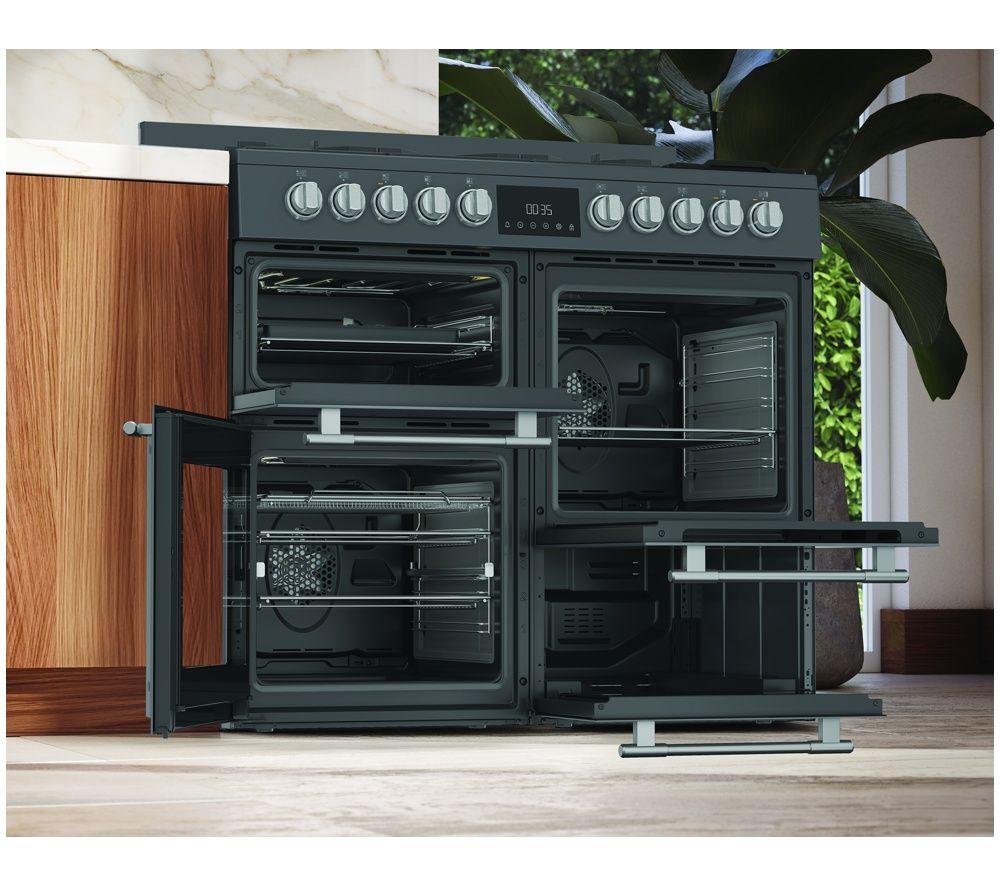 HOTPOINT RH100FA21A 100 cm Dual Fuel Range Cooker - Anthracite image number 8 of 9