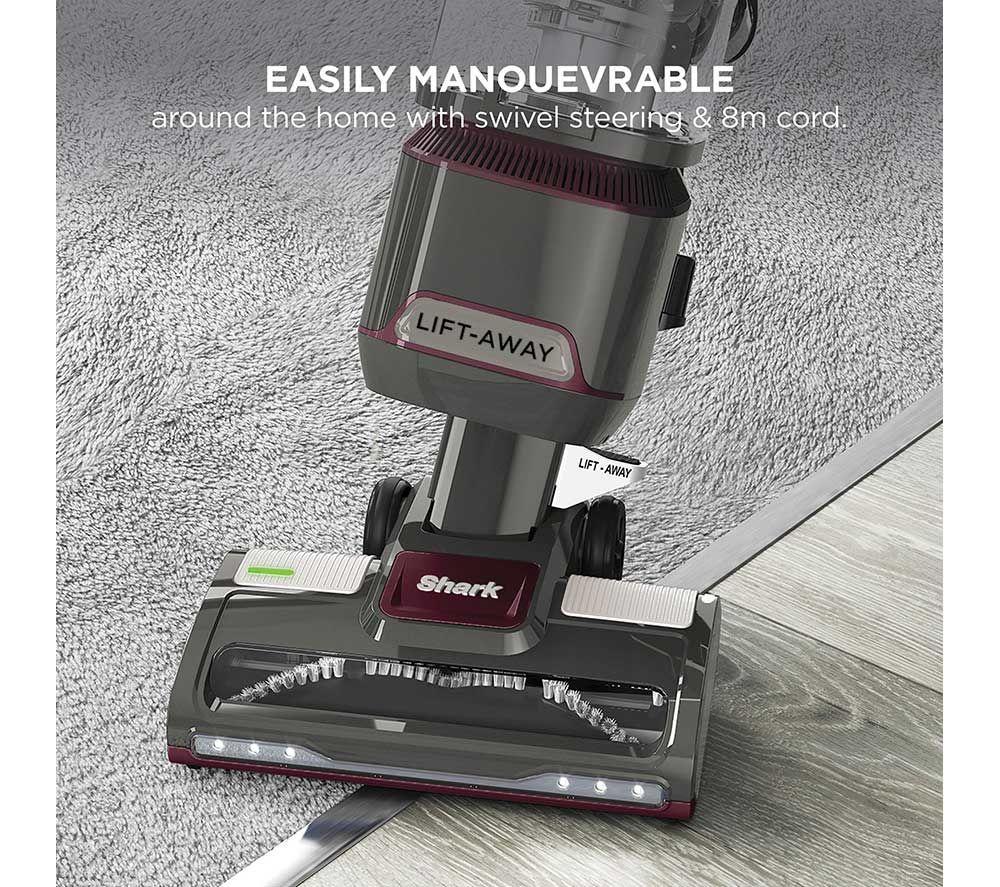 SHARK Classic Pet Lift-Away NV603UKT Upright Bagless Vacuum Cleaner &ndash; Java and Red Plum image number 3 of 10