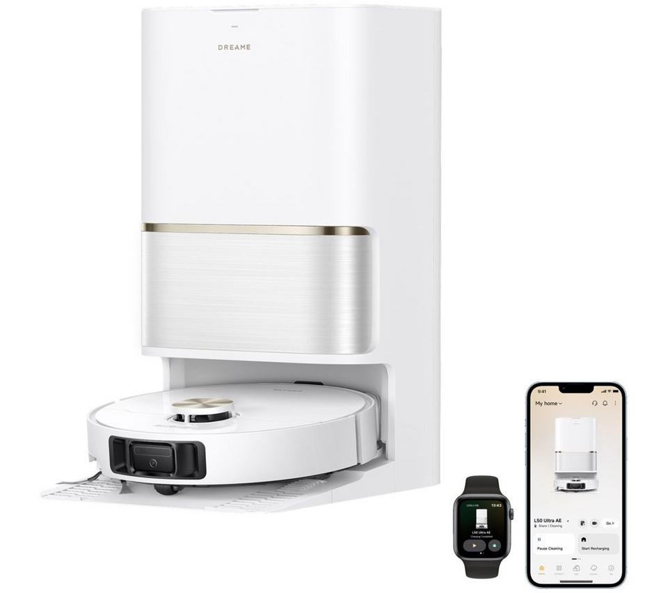 DREAME L50 Ultra AE Robot Vacuum Cleaner - White