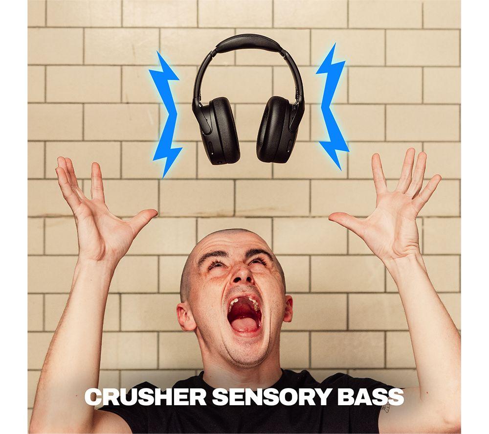 SKULLCANDY Crusher 720 Wireless Bluetooth Headphones - Black image number 2 of 12