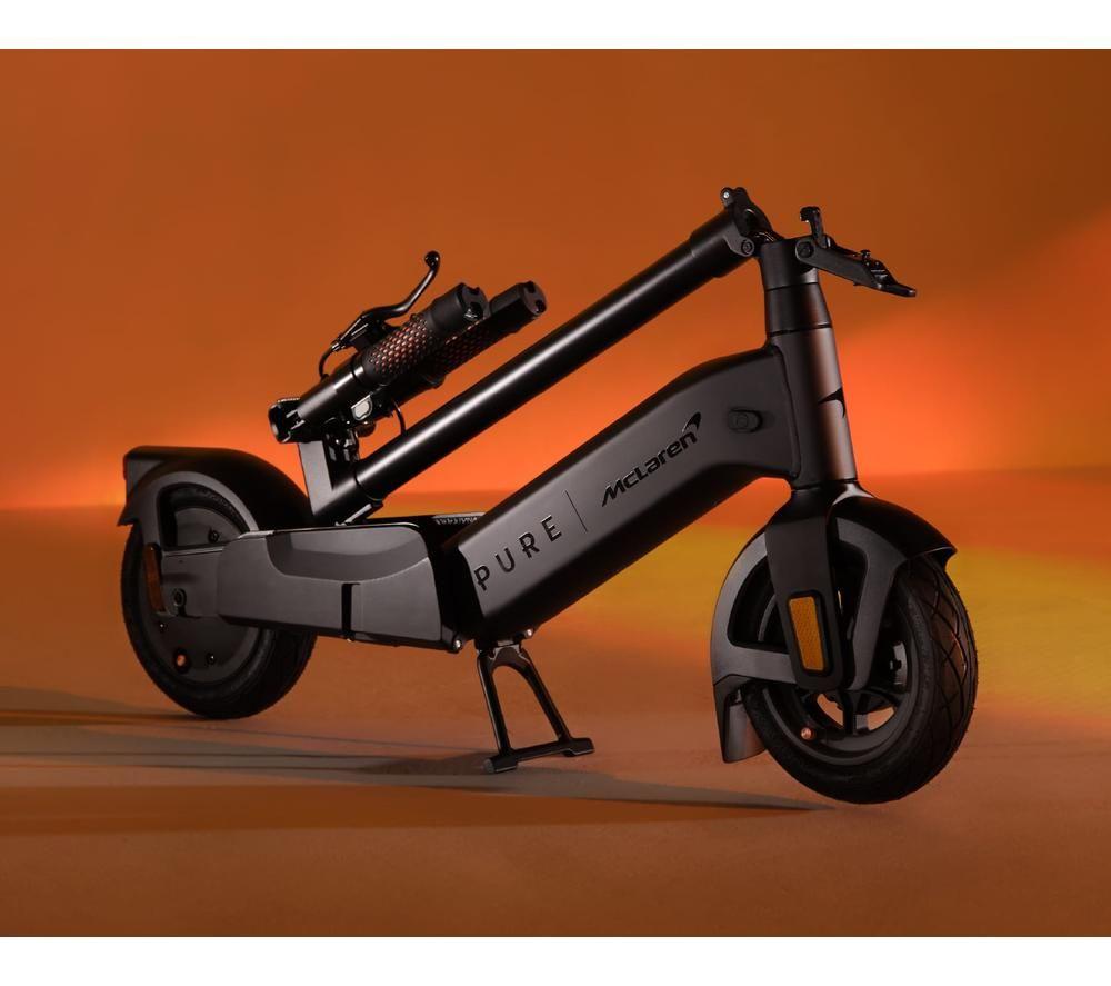 PURE ELECTRIC X Mclaren Electric Folding Scooter - Black image number 7 of 10