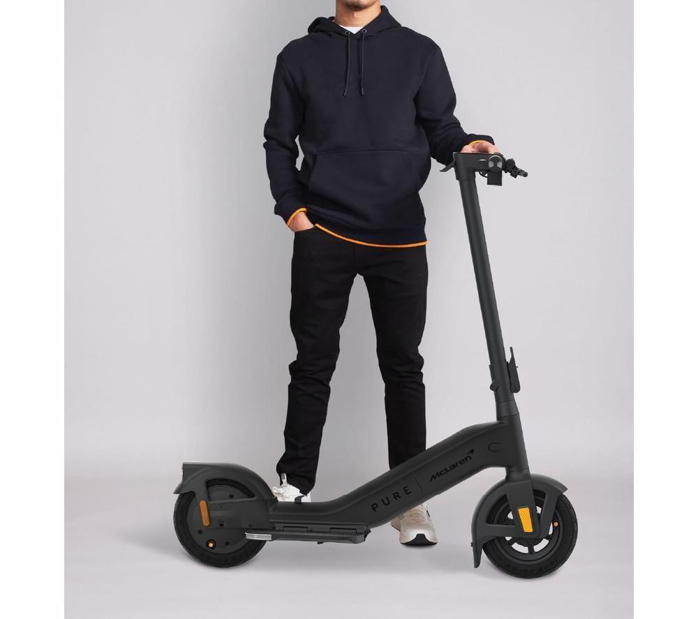 PURE ELECTRIC X Mclaren Electric Folding Scooter - Black image number 10 of 10