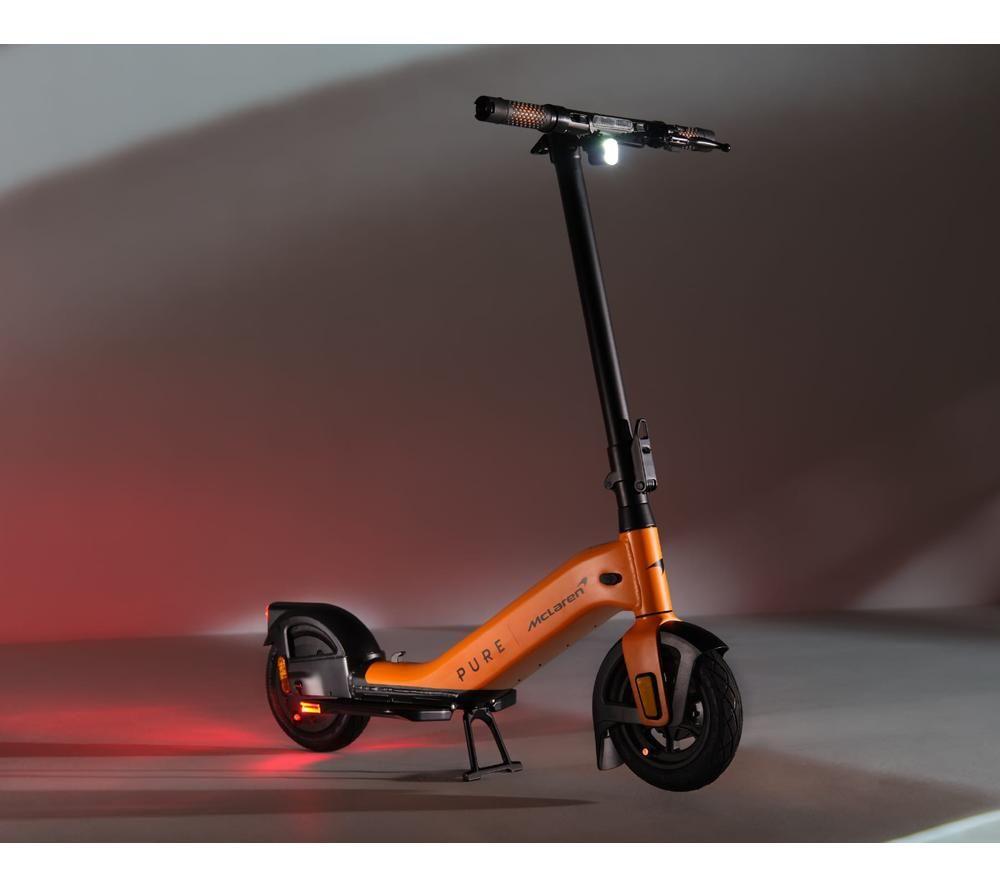 PURE ELECTRIC X Mclaren Electric Folding Scooter - Papaya image number 12 of 15