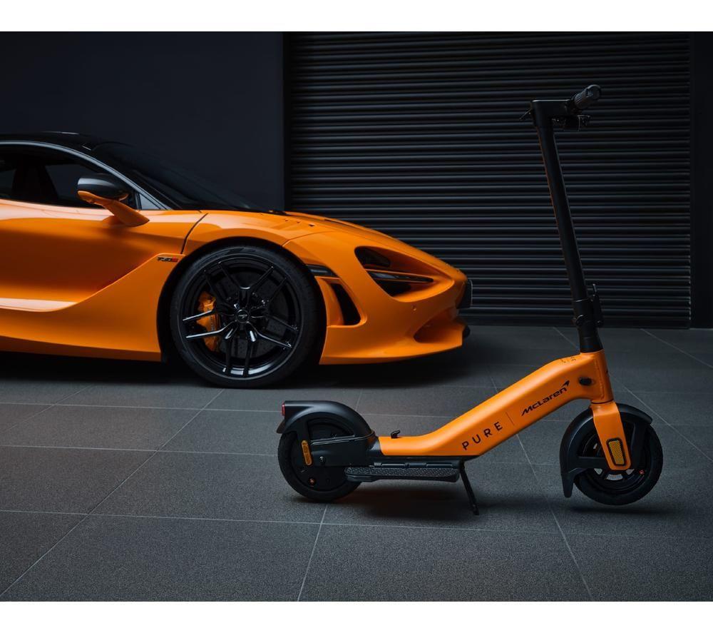 PURE ELECTRIC X Mclaren Electric Folding Scooter - Papaya image number 15 of 15