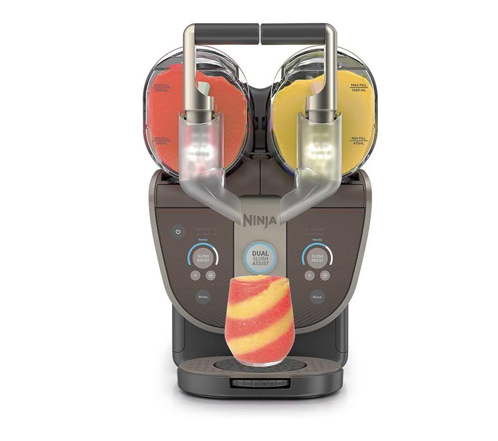 NINJA SLUSHi Twist FS702UKBR Frozen Drink Maker - Mocha