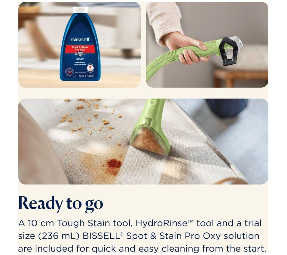 BISSELL 41493 Little Green Mini Spot Cleaner - Light Green image number 2 of 6