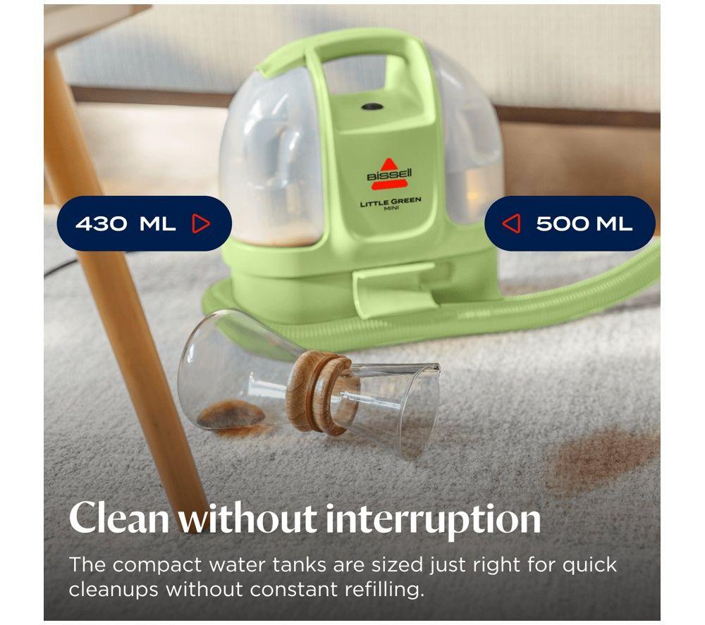 BISSELL 41493 Little Green Mini Spot Cleaner - Light Green image number 3 of 6