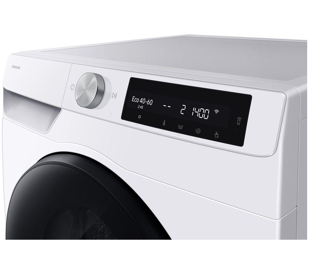 SAMSUNG Series 5 AI Energy Ecobubble WD10HG6U34BEU1 WiFi-enabled 10 kg Washer Dryer - White image number 3 of 9