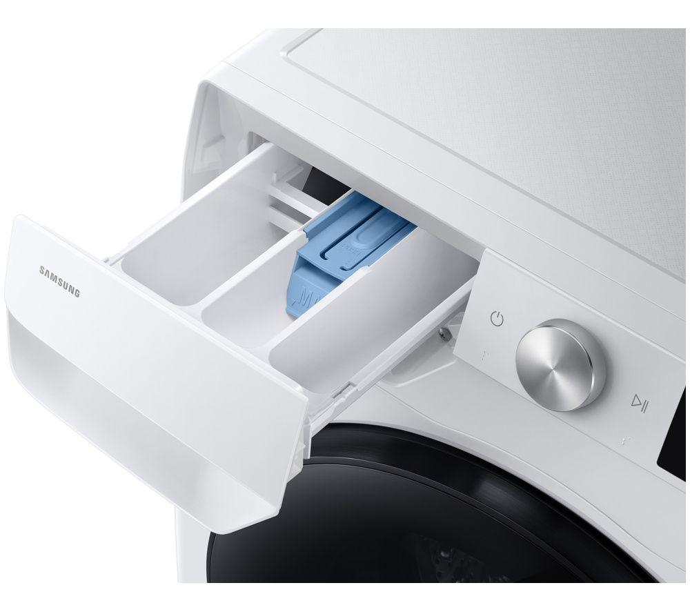 SAMSUNG Series 5 AI Energy Ecobubble WD10HG6U34BEU1 WiFi-enabled 10 kg Washer Dryer - White image number 9 of 9