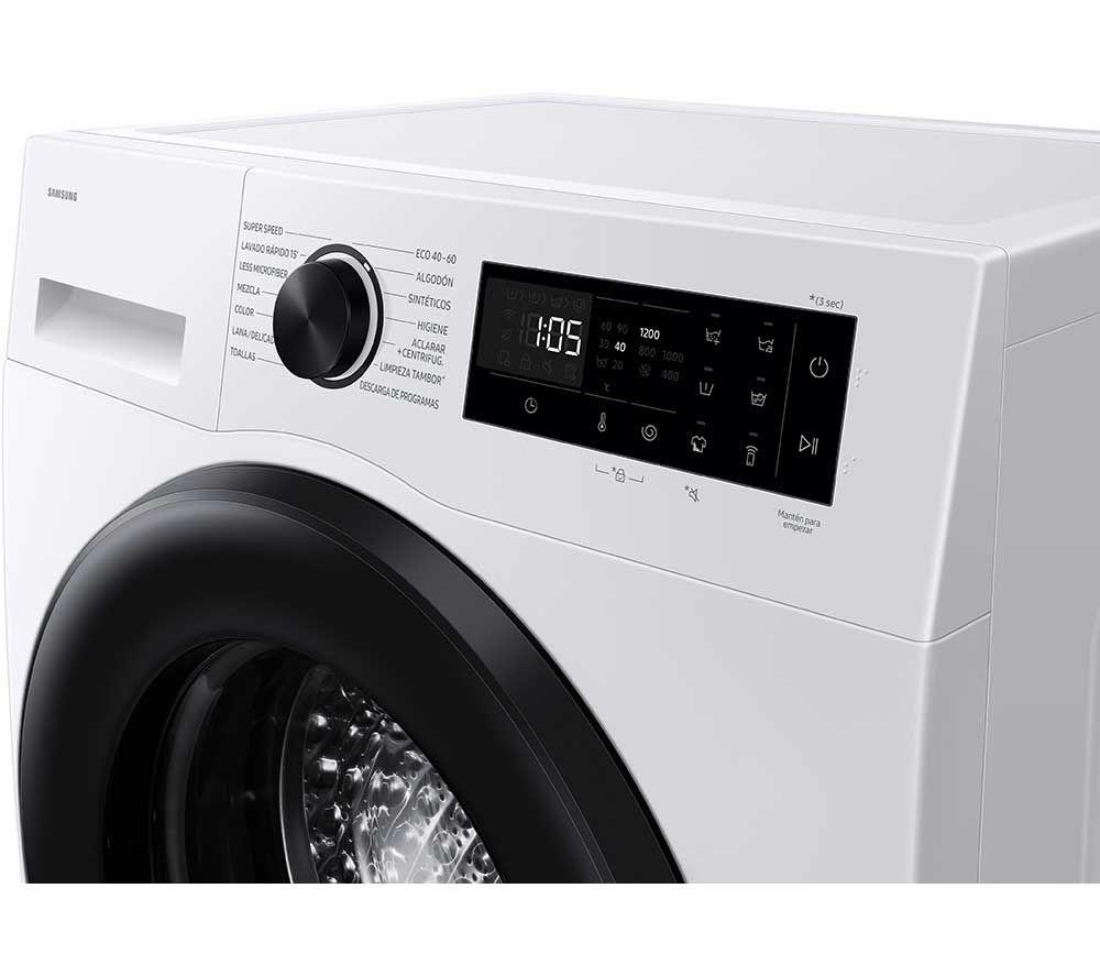 SAMSUNG Series 5 AI Energy WW80FG5L32AEEU WiFi-enabled 8 kg 1200 Spin Washing Machine - White image number 7 of 8