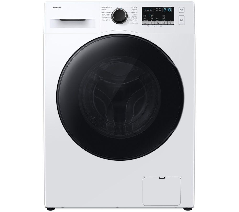 SAMSUNG Series 4 Hygiene Steam WD80HG4U04BEEU WiFi-enabled 8 kg Washer Dryer - White