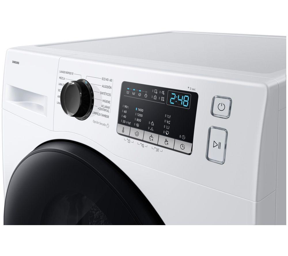 SAMSUNG Series 4 Hygiene Steam WD80HG4U04BEEU 8 kg Washer Dryer - White image number 5 of 7