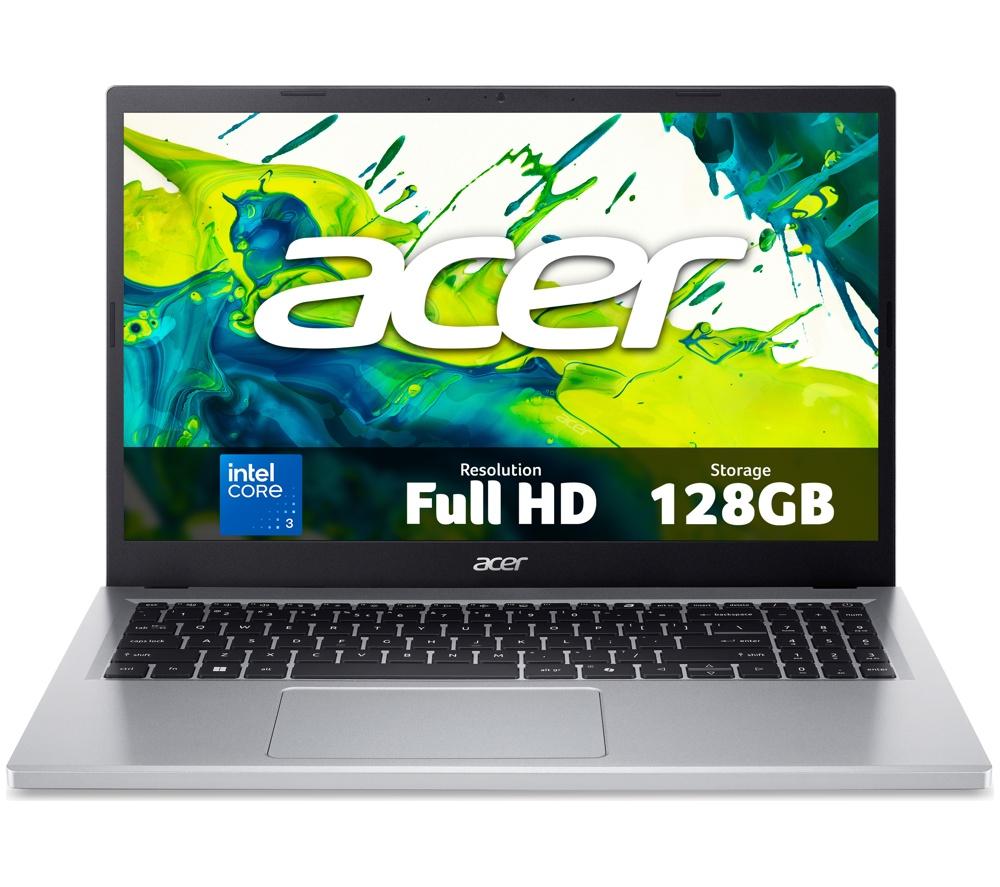 ACER Aspire Go 15 15.6inch Laptop - IntelÂ®CoreÂ™ 3, 128 GB UFS, Silver