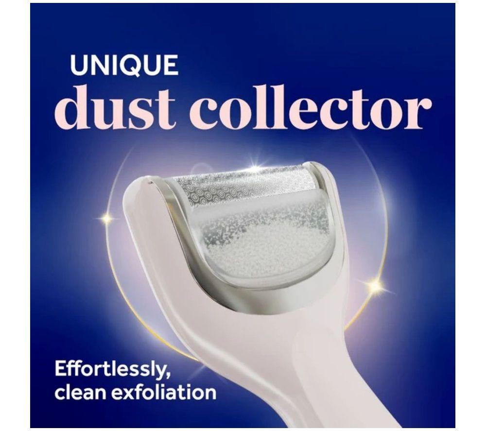 DR SCHOLL'S Pedi Perfect Electronic Foot File - White image number 3 of 5