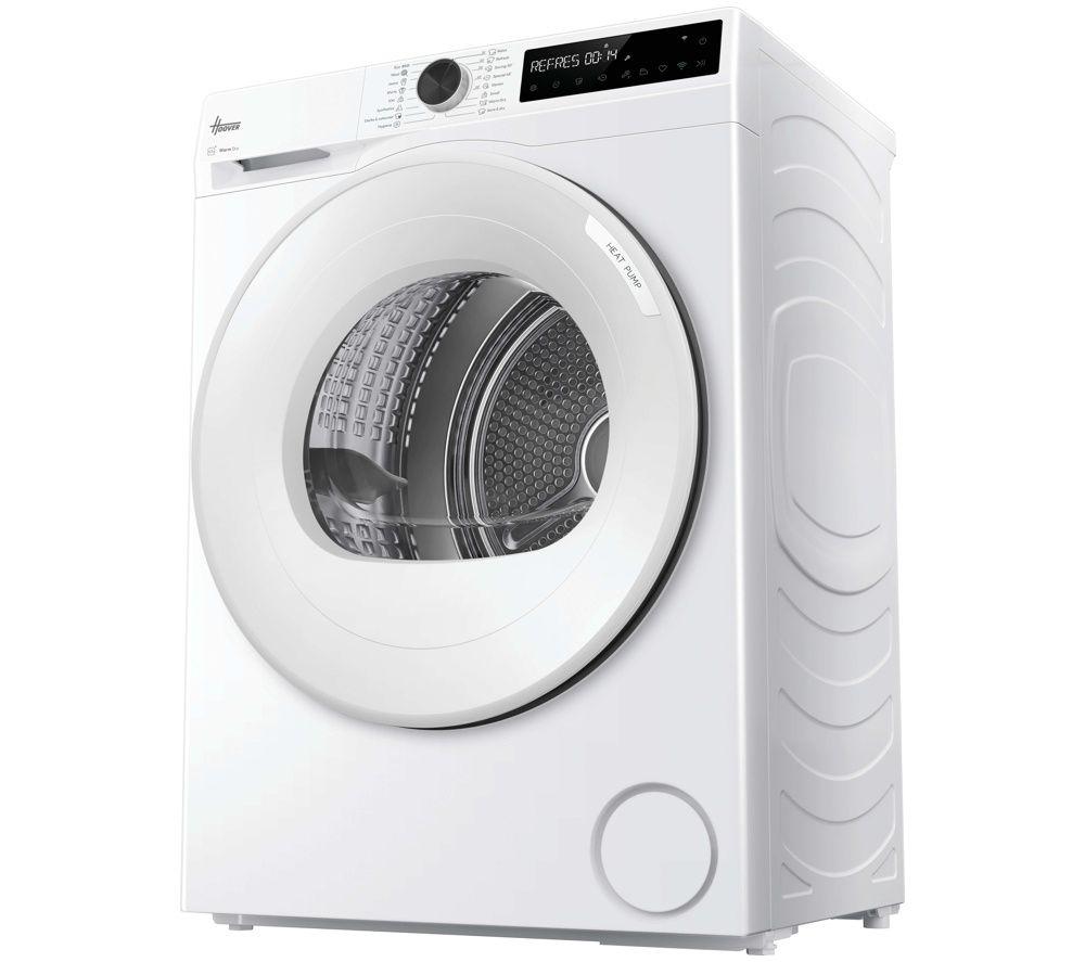 HOOVER Pro Dry Series 3 HBR 9N2X-IE WiFi-enabled 9 kg Heat Pump Tumble Dryer - White image number 2 of 5
