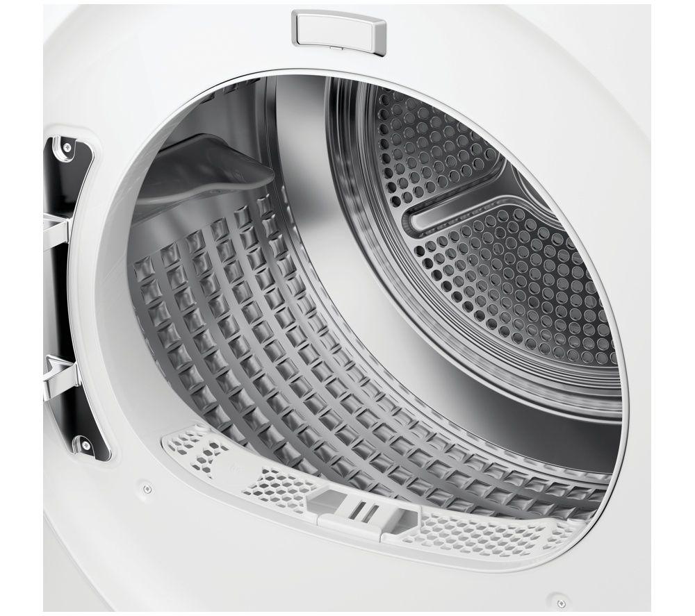 HOOVER Pro Dry Series 3 HBR 9N2X-IE WiFi-enabled 9 kg Heat Pump Tumble Dryer - White image number 4 of 5