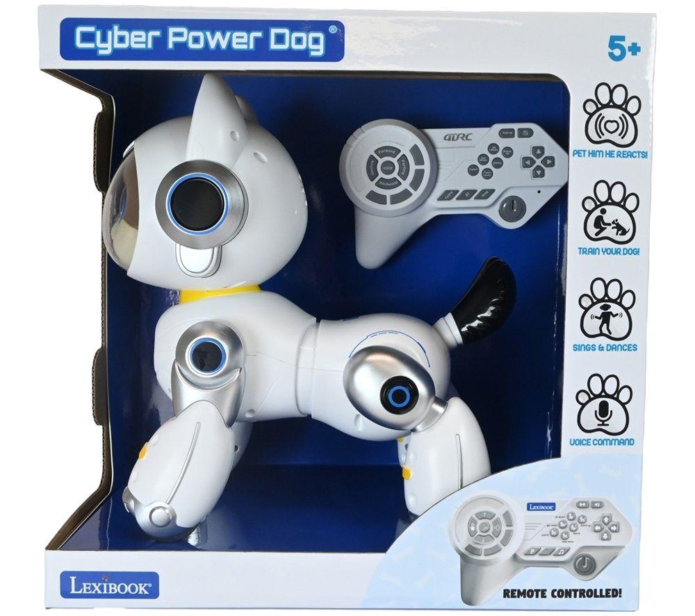 LEXIBOOK DOG05EN Cyber Power Puppy Robot - White image number 3 of 3