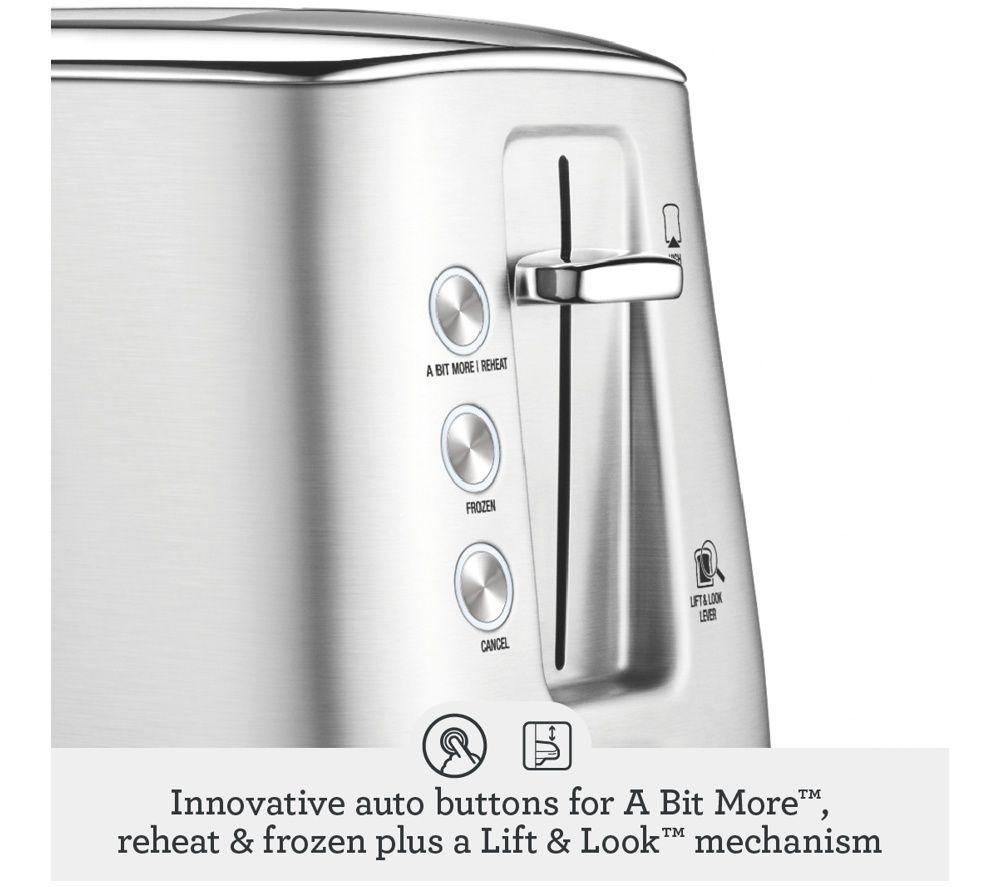 SAGE The Toast Select Luxe BTA735BSSUK 2-Slice Toaster - Stainless Steel image number 3 of 4