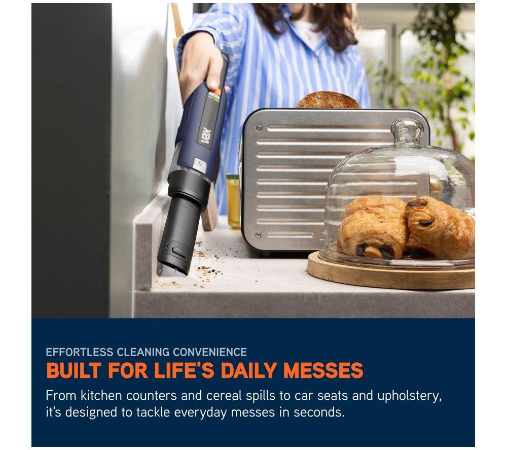 VAX Hand Vac Pro Cordless Handheld Vacuum Cleaner - Navy Blue image number 4 of 6