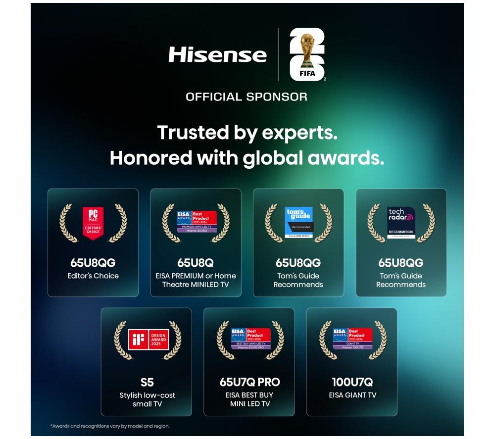 HISENSE U71Q 65" Mini LED 4K 144Hz Smart AI TV - 65U71Q image number 4 of 15
