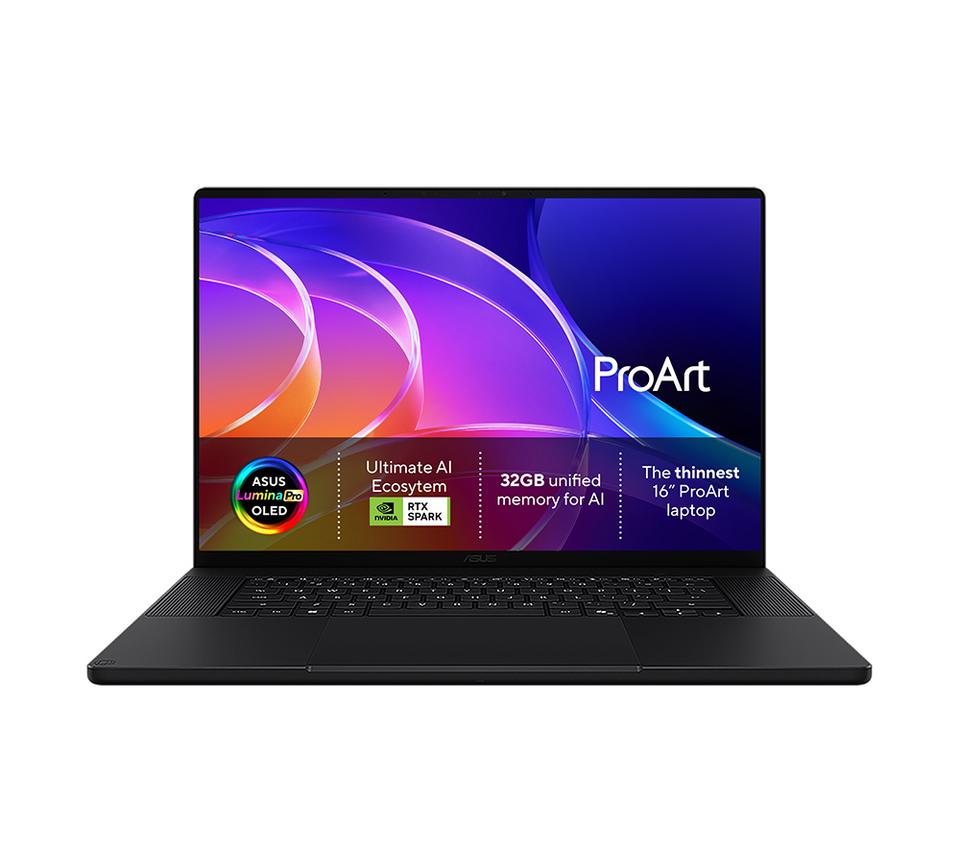 ASUS ProArt P16 OLED 16" Laptop - NVIDIA RTX Spark™ N1X, 32 GB RAM, 1 TB SSD, Nano Black