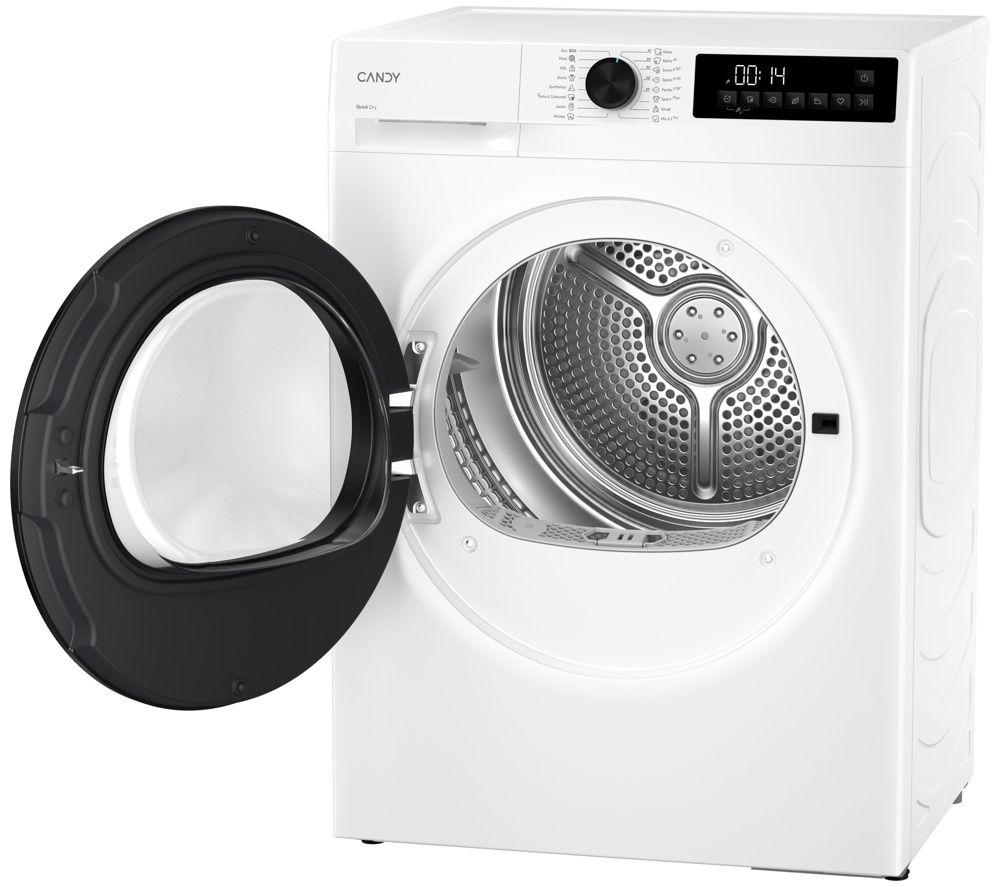 CANDY Quick Pro GDL 8N2-IE 8 kg Heat Pump Tumble Dryer - White image number 3 of 8