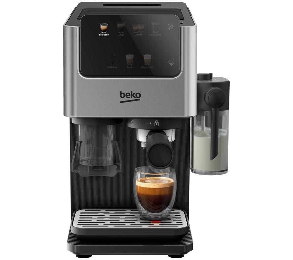 BEKO CaffeExperto CED7524X Bean to Cup Coffee Machine - Silver