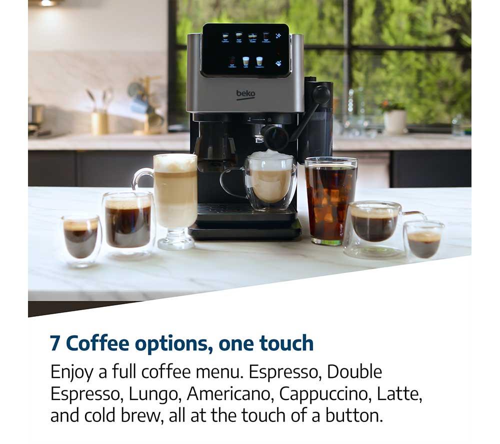 BEKO CaffeExperto CED7524X Bean to Cup Coffee Machine - Silver image number 2 of 14