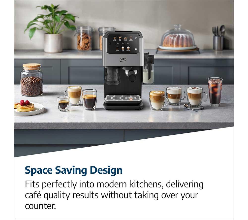 BEKO CaffeExperto CED7524X Bean to Cup Coffee Machine - Silver image number 9 of 14