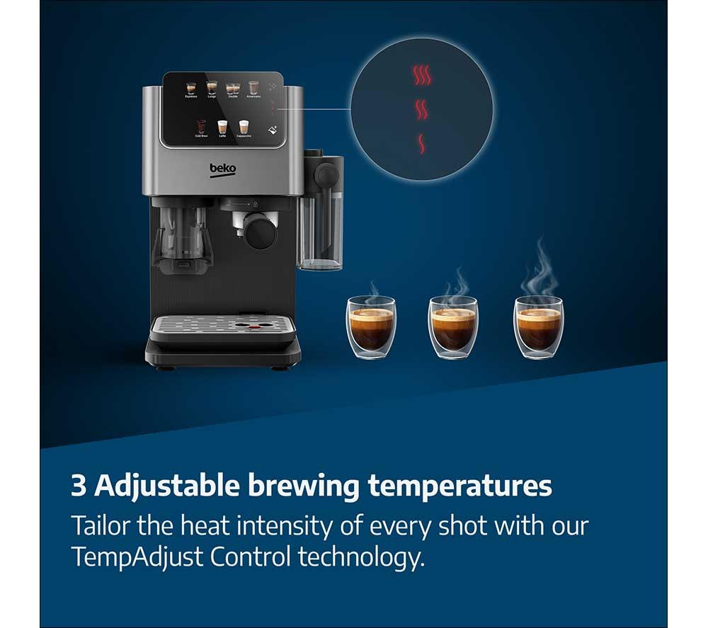 BEKO CaffeExperto CED7524X Bean to Cup Coffee Machine - Silver image number 12 of 14
