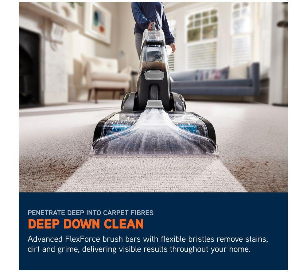 VAX Platinum SmartWash Classic Upright Carpet Cleaner - Silver & Blue image number 3 of 6