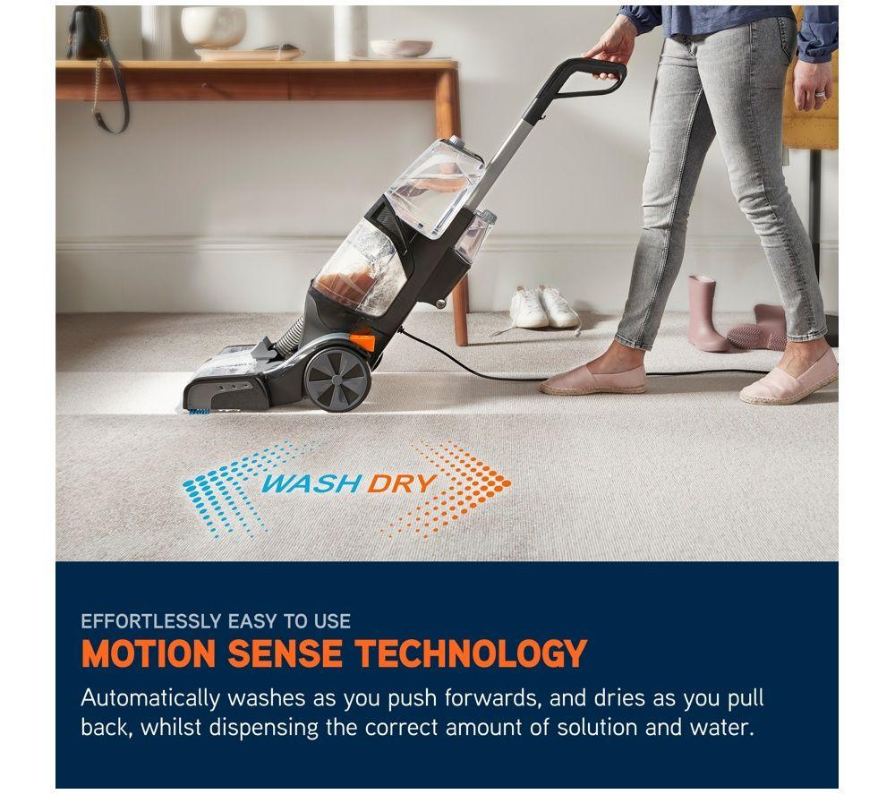 VAX Platinum SmartWash Classic Upright Carpet Cleaner - Silver & Blue image number 4 of 6