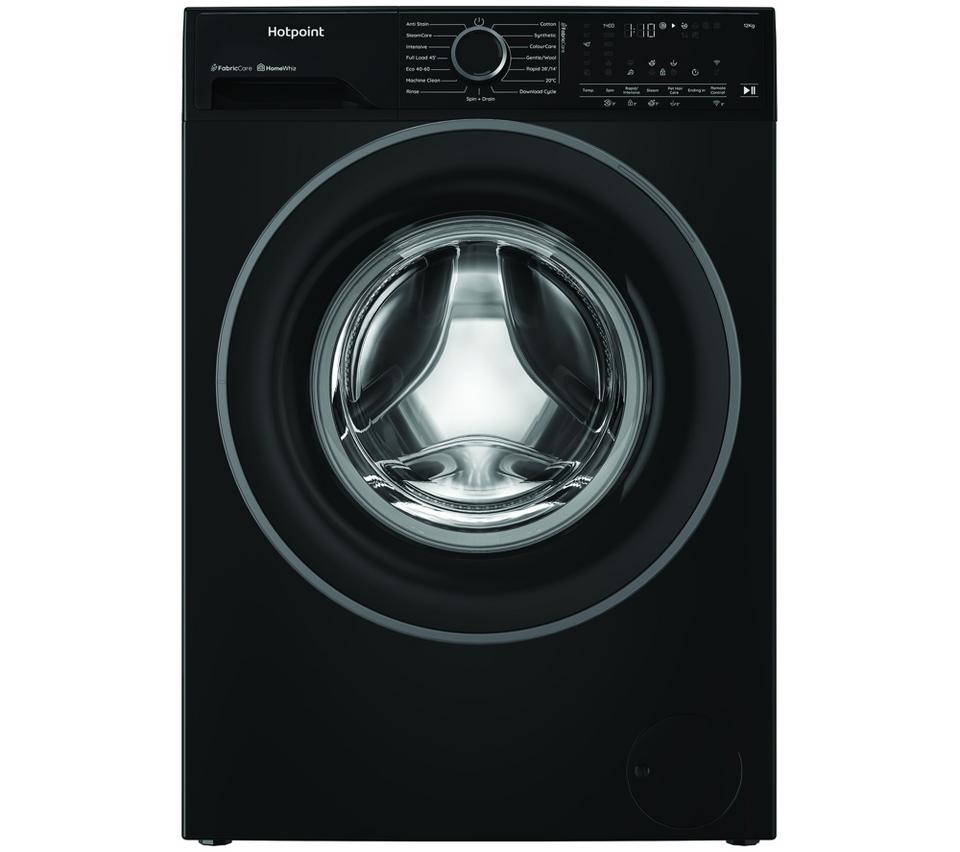 HOTPOINT Fabric Care HB123WBCAREUK WiFi-enabled 12 kg 1400 Spin Washing Machine - Black