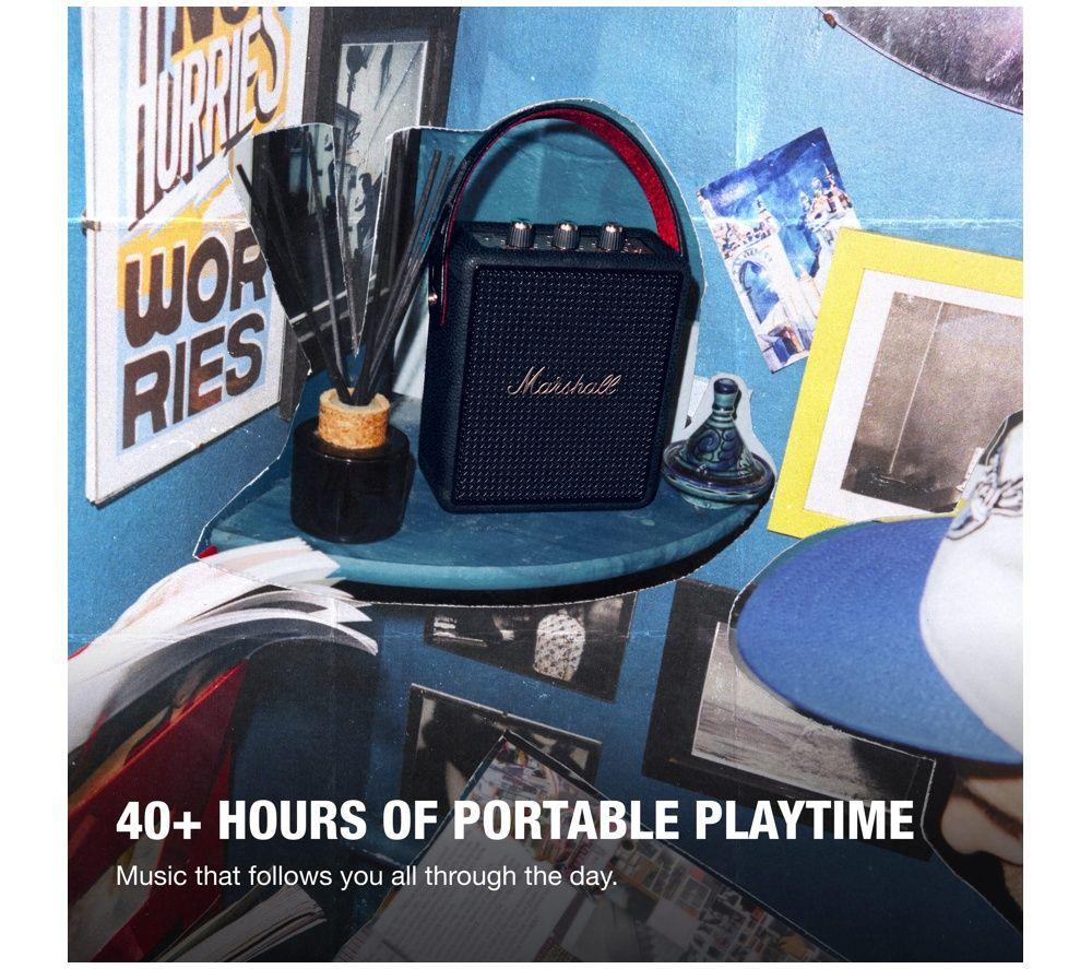 MARSHALL Stockwell III Bluetooth Speaker - Black image number 2 of 4