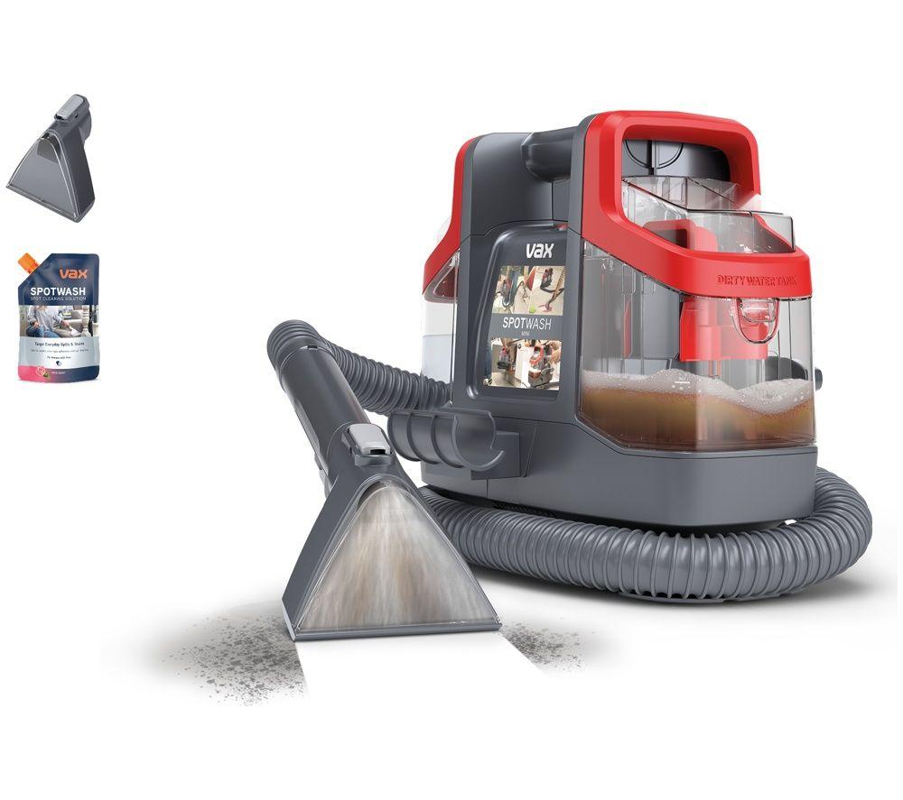 VAX SpotWash Mini CDSW-MCXS Carpet Cleaner - Grey & Red