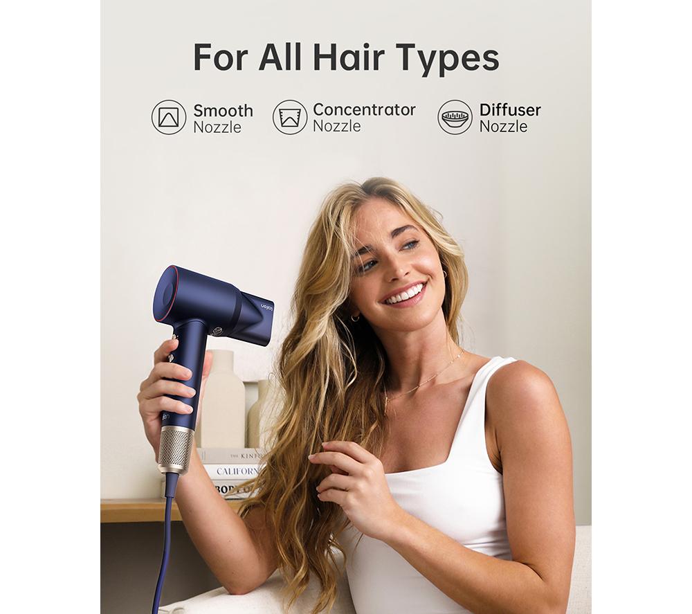 LAIFEN 1HD50-G-UK-PB-003 High Speed Hairdryer - Swift Premium Blue image number 4 of 6