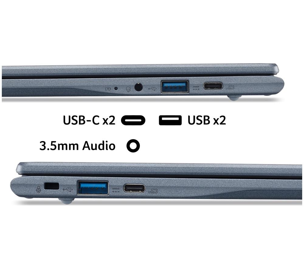 ACER 315 15.6" Chromebook - MediaTek Kompanio 540, 64 GB eMMC, Blue image number 9 of 10