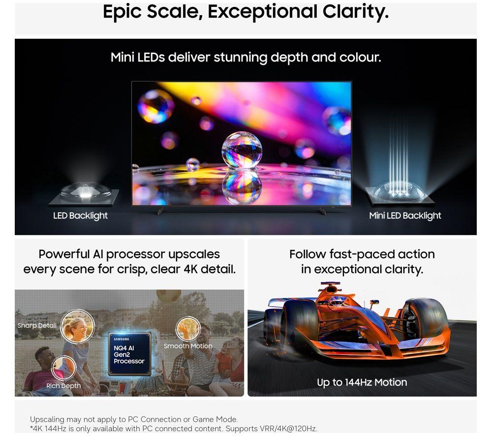 SAMSUNG M90H 100" 4K Mini LED Vision AI Smart TV 2026 - UE100M90H image number 3 of 8